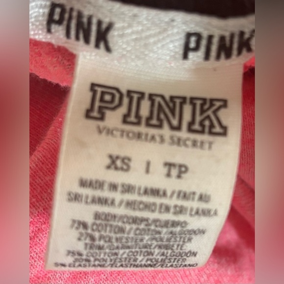 PINK Victoria’s Secret varsity oversized pullover 
Size XS/extra small - Picture 8 of 8